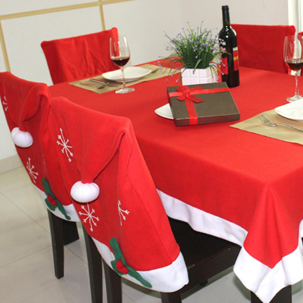 Christmas Red Table Cloth 184 * 128cm