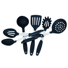 Load image into Gallery viewer, Kitchen Utensil Nonstick Silicone Kitchen Utensil Set of 6 Kitchen Cooking Utensil Set