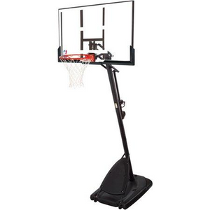 NBA 54" Portable Angled Basketball Hoop with Polycarbonate Backboard