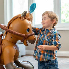 Load image into Gallery viewer, 12-Volt Rideamals Scout Pony Interactive Ride-On Toy