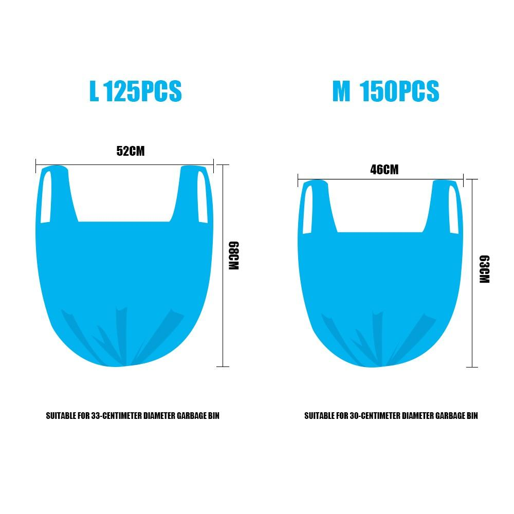 Vest-style Kitchen Thicken Portable Household Disposable Plastic Bags