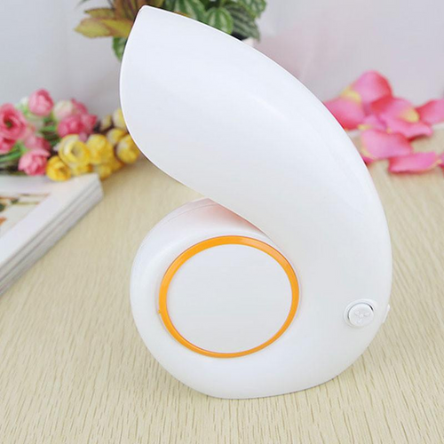3Colors Mini USB Handheld Sea Snails Shell Shape No Leaf Fan Household