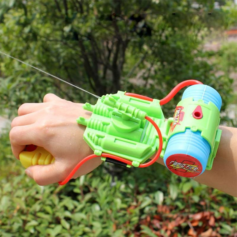 4M Range Wrist Water Gun Plastic Swimming Pool Beach Outdoor Shooter Toy